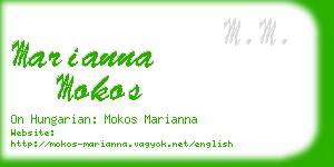 marianna mokos business card